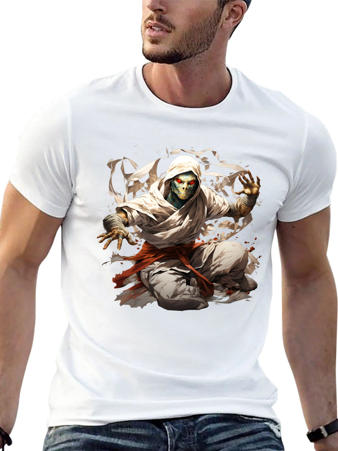 Mystic Warrior T-Shirt - Urban Ninja Style