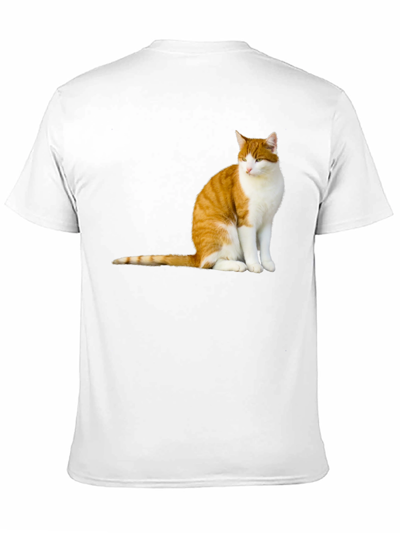 Cat Graphic T-Shirt - Mens Black Tee