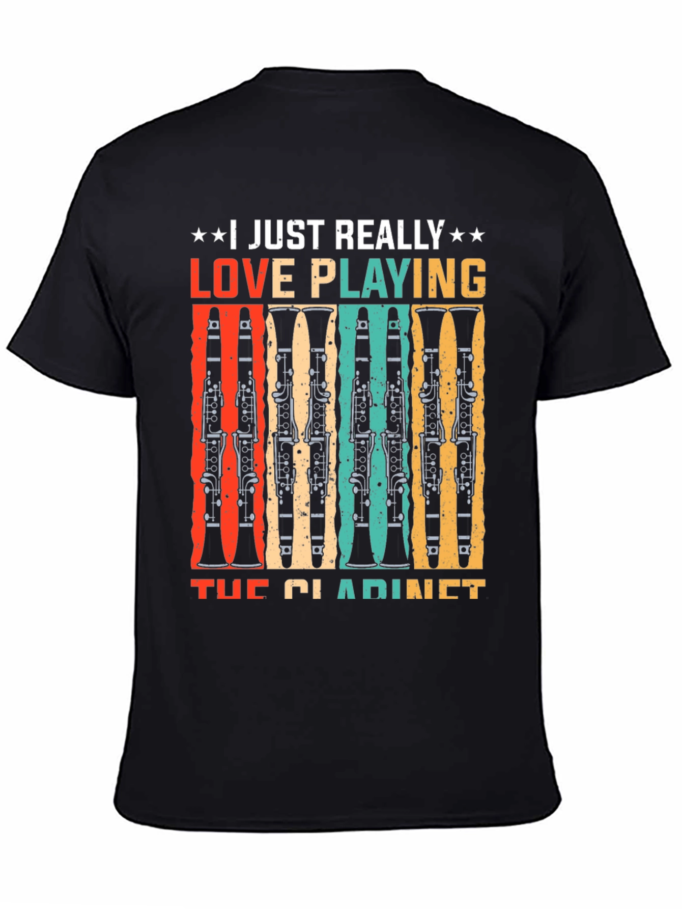 I Love Playing Clarinet T-Shirt