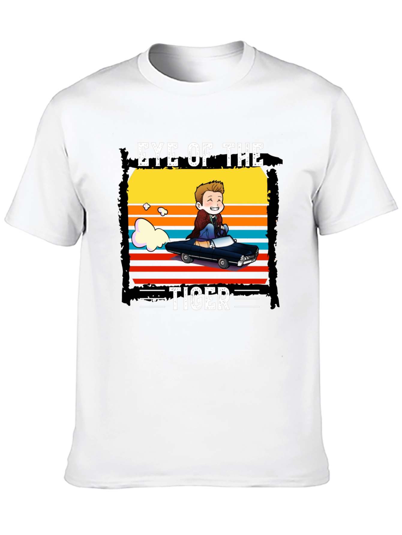 Eye of the Tiger Cartoon T-Shirt