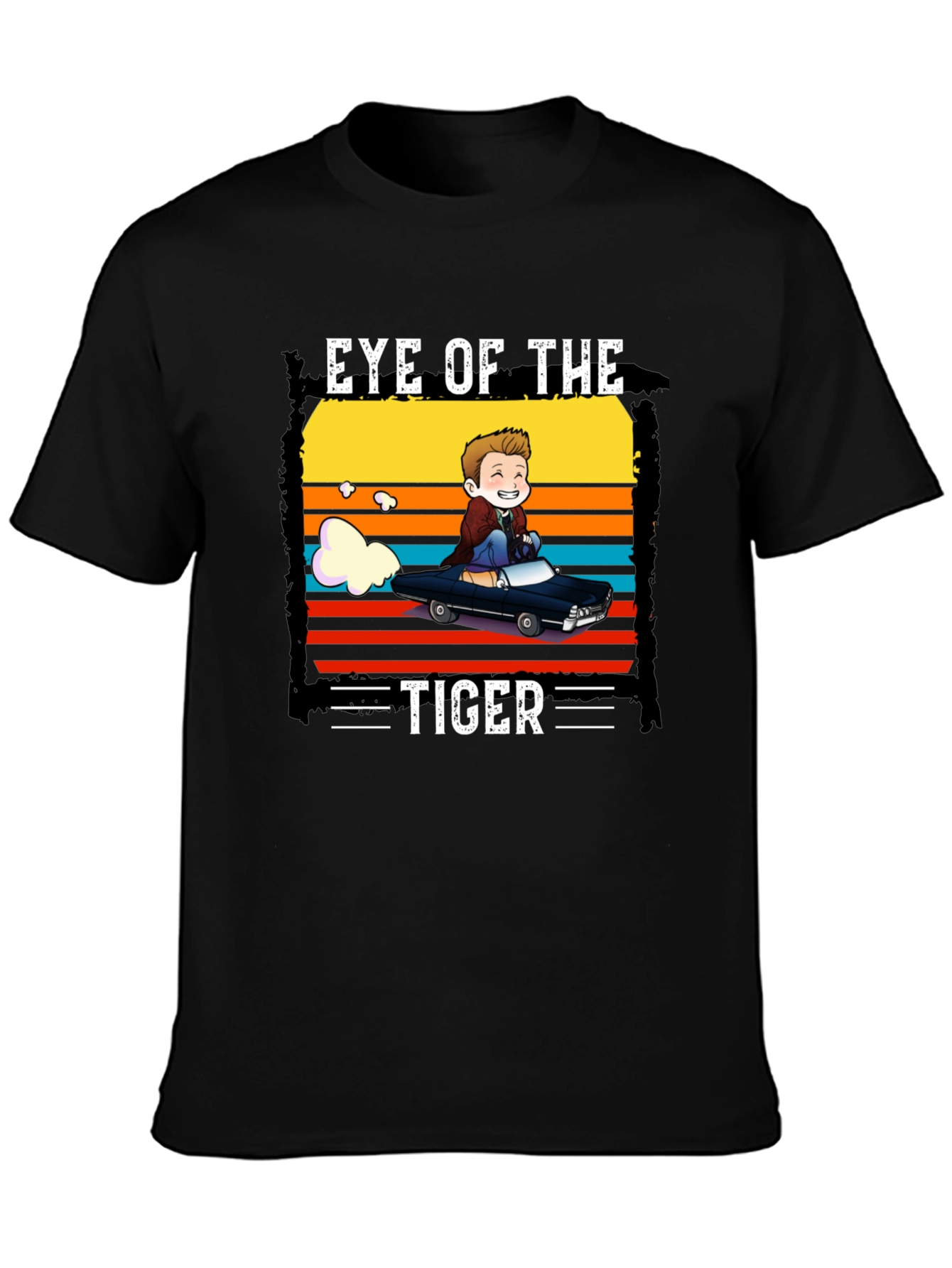 Eye of the Tiger Cartoon T-Shirt