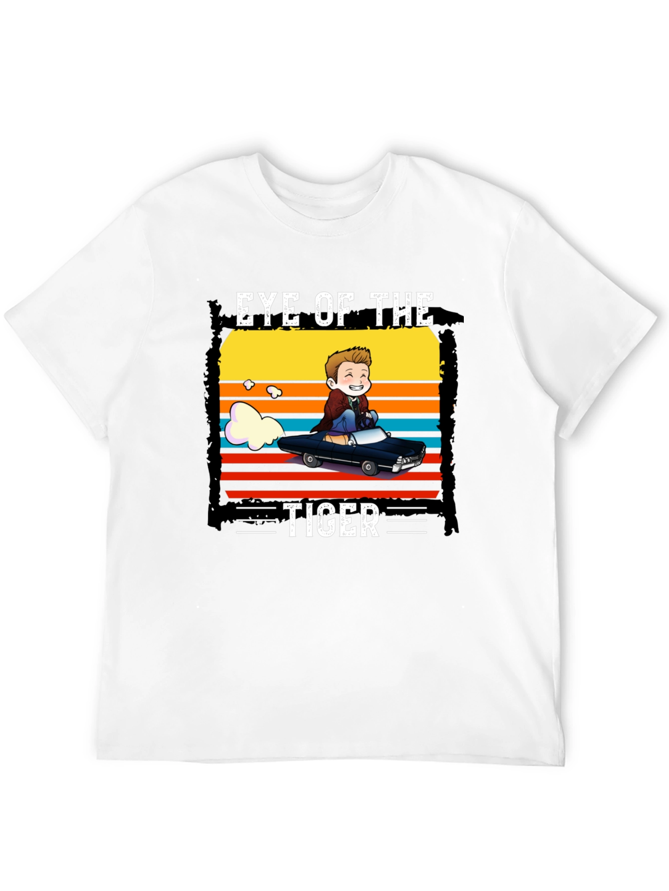 Eye of the Tiger Cartoon T-Shirt