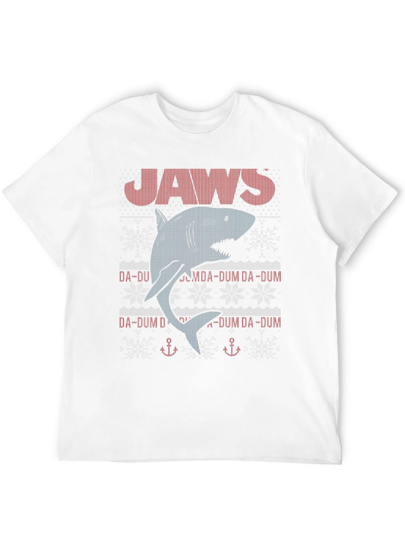 Jaws Christmas Sweater T-Shirt
