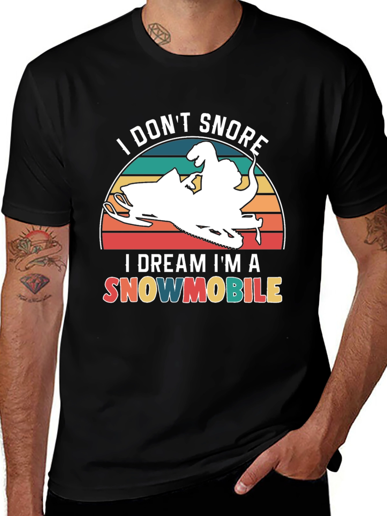 I Dream Im A Snowmobile T-Shirt