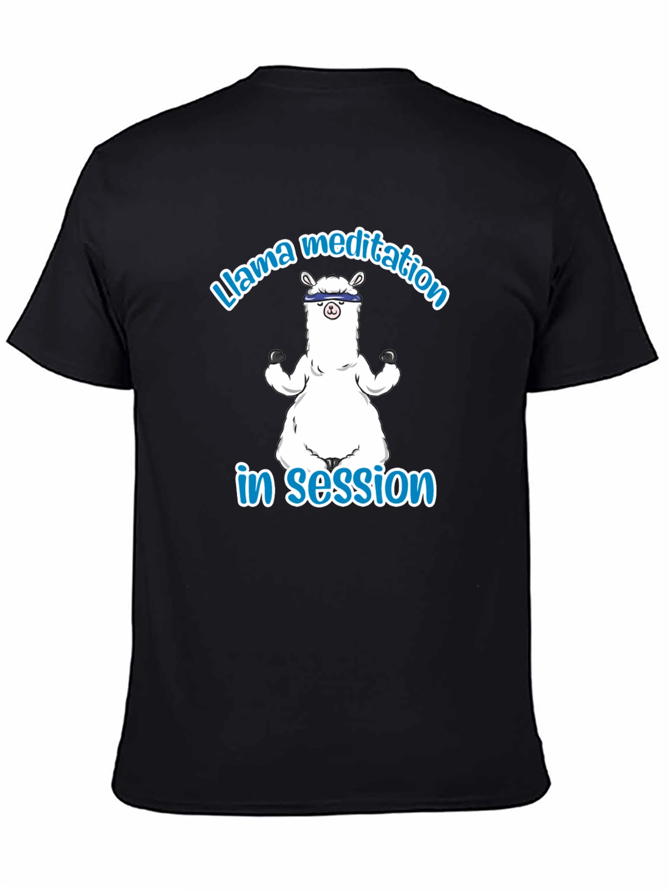 Llama Meditation T-Shirt - Relaxed Fit