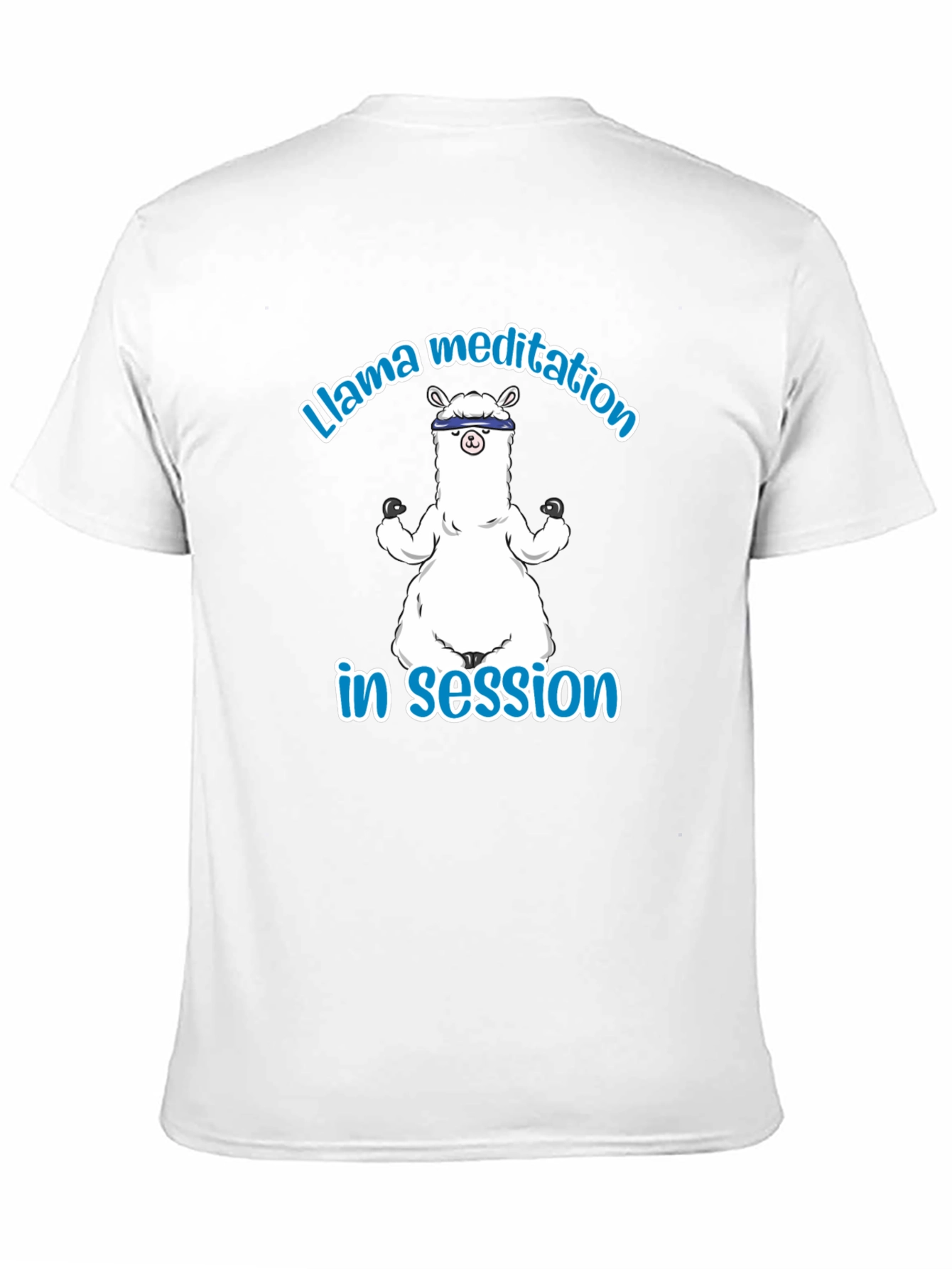 Llama Meditation T-Shirt - Relaxed Fit