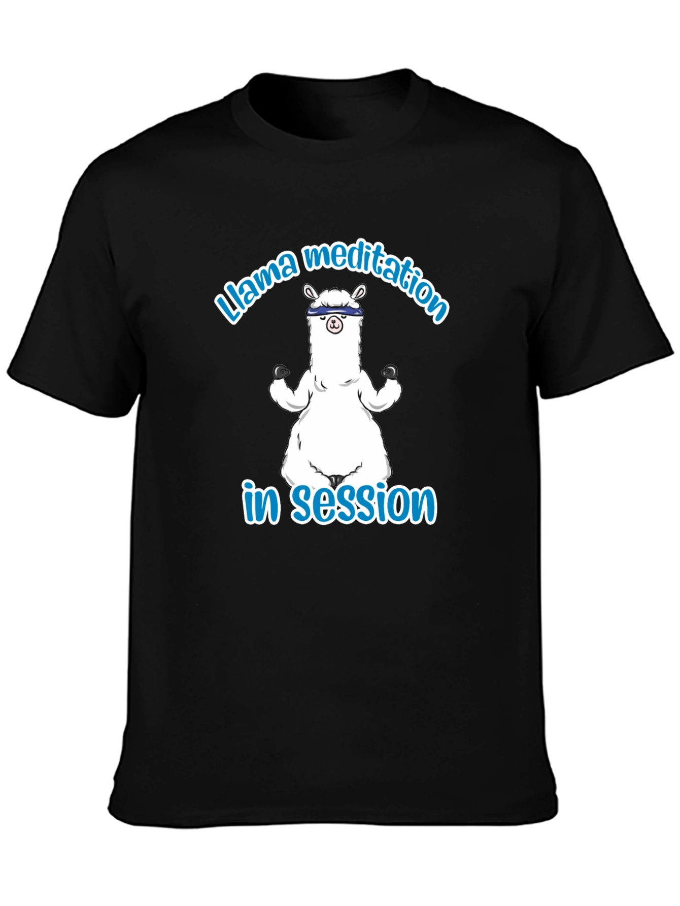 Llama Meditation T-Shirt - Relaxed Fit