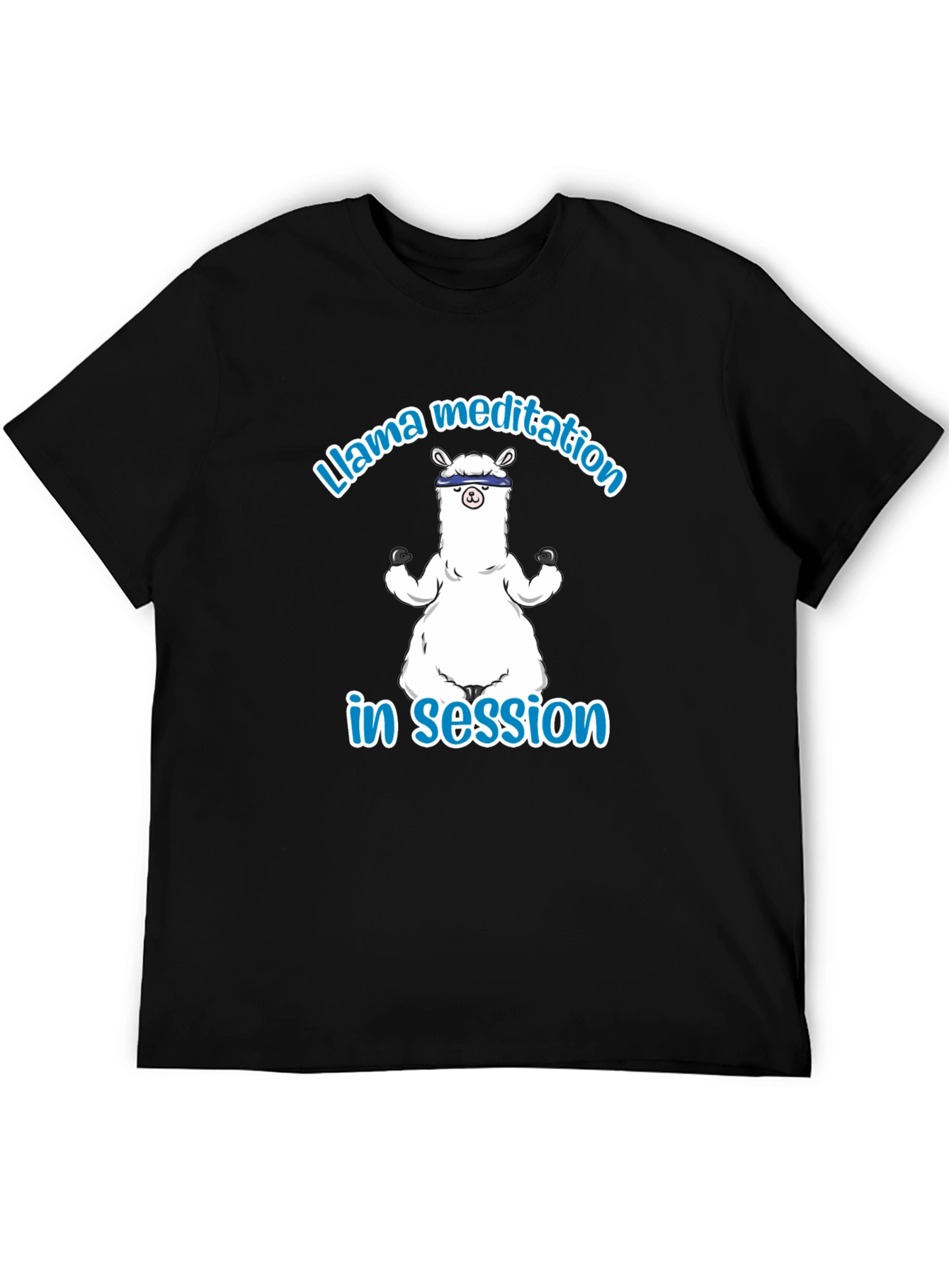 Llama Meditation T-Shirt - Relaxed Fit