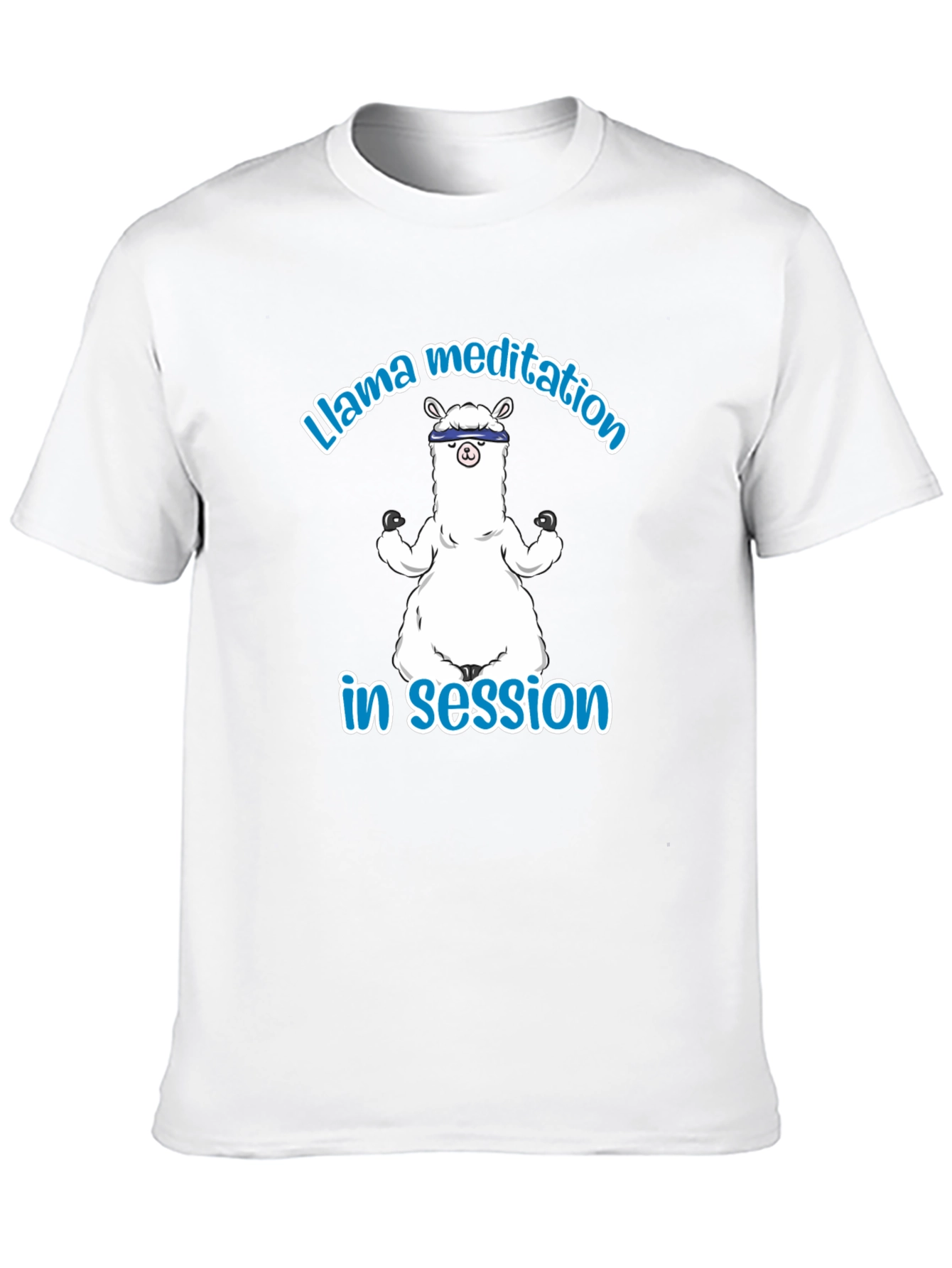 Llama Meditation T-Shirt - Relaxed Fit