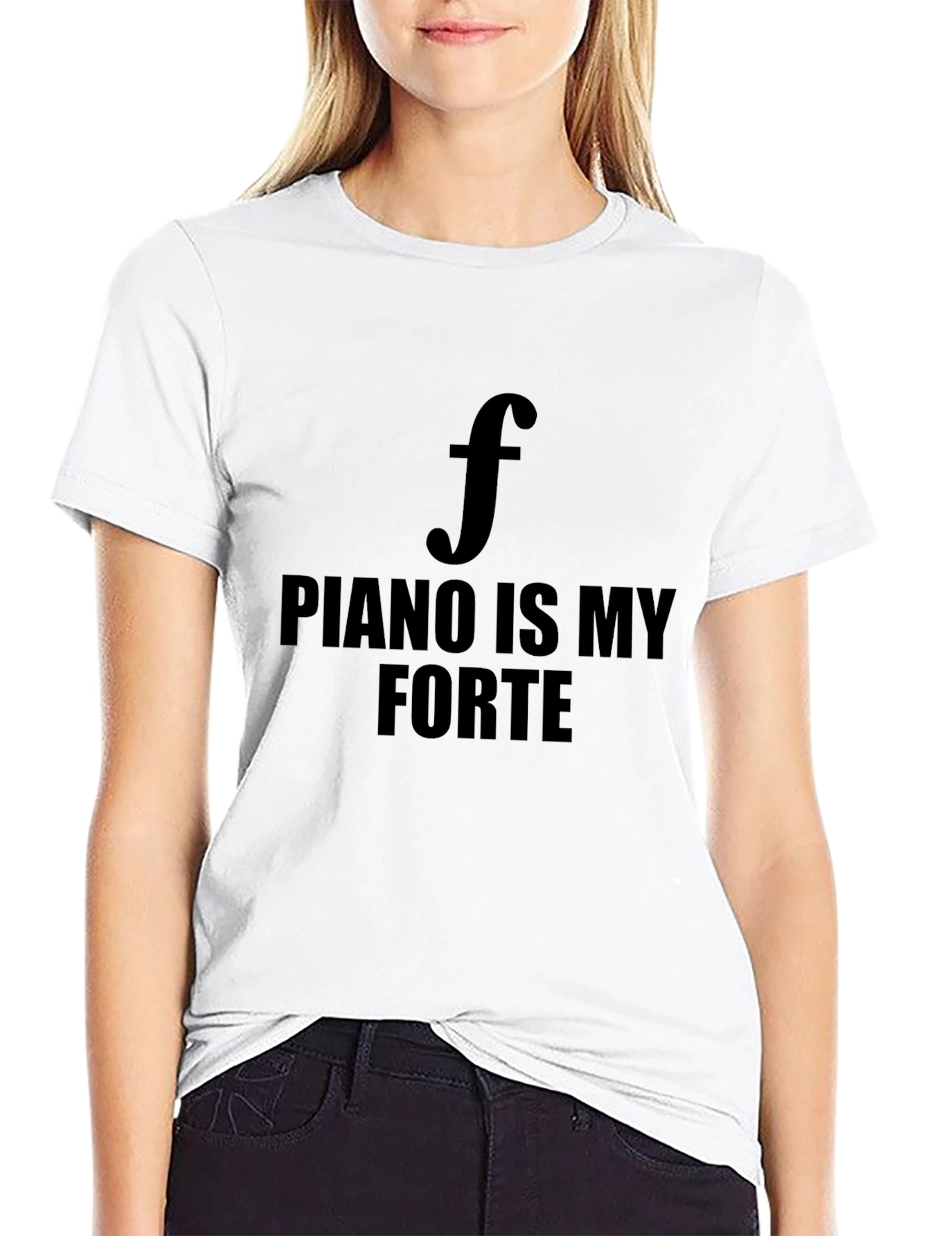 Piano Forte T-Shirt - Music Lover Tee
