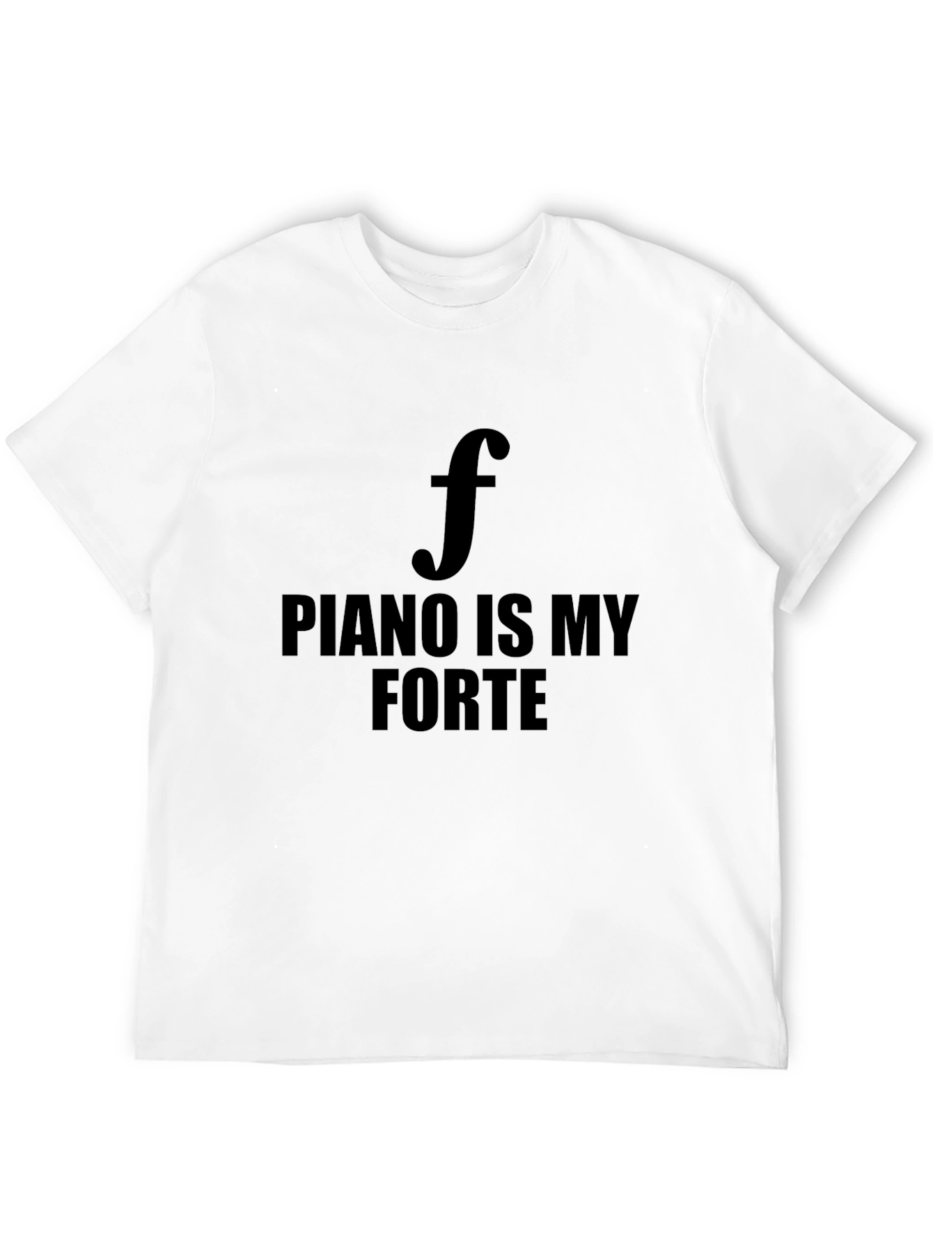 Piano Forte T-Shirt - Music Lover Tee