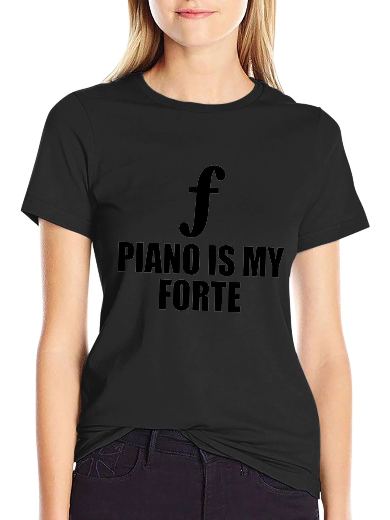 Piano Forte T-Shirt - Music Lover Tee