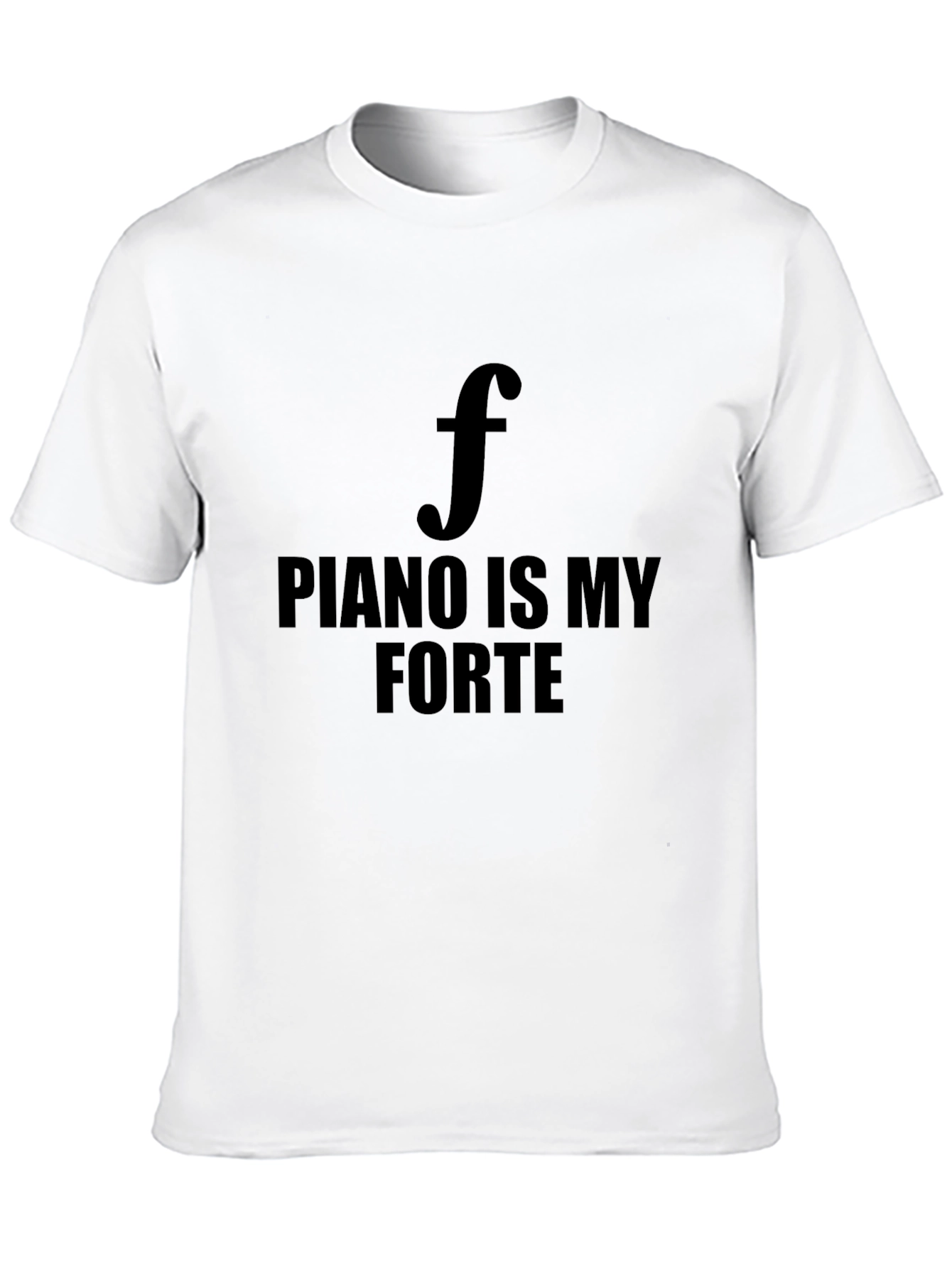 Piano Forte T-Shirt - Music Lover Tee