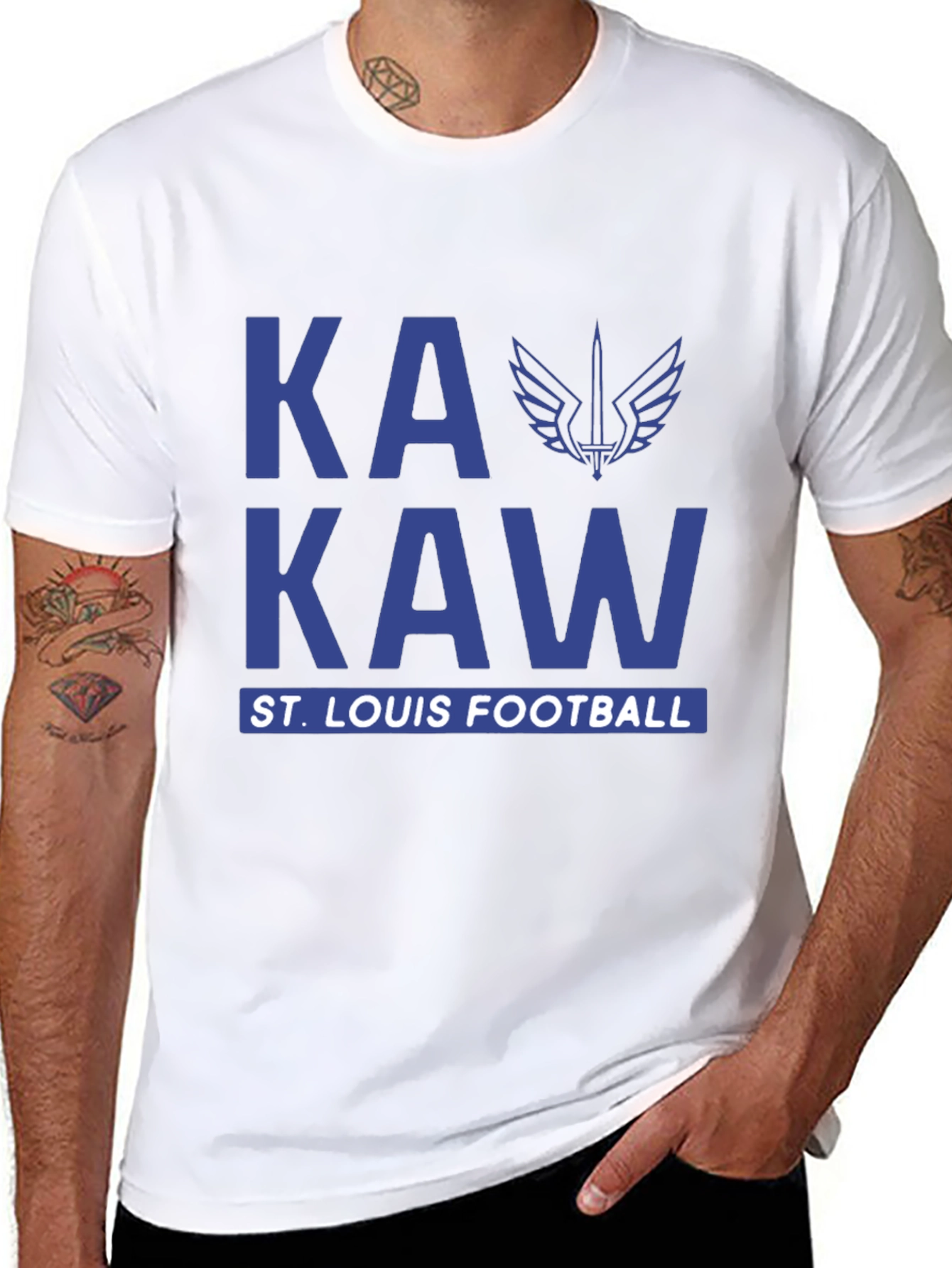 St. Louis Football Tee - Ka Kaw Graphic T-Shirt