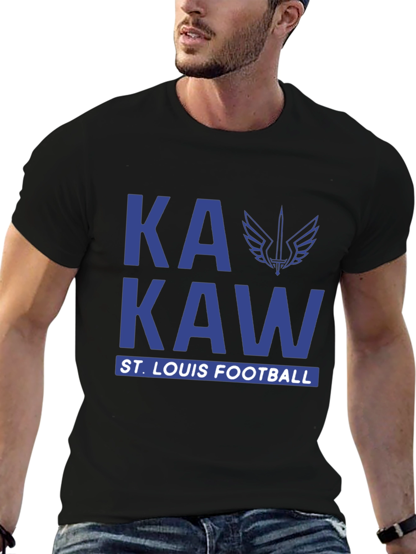 St. Louis Football Tee - Ka Kaw Graphic T-Shirt