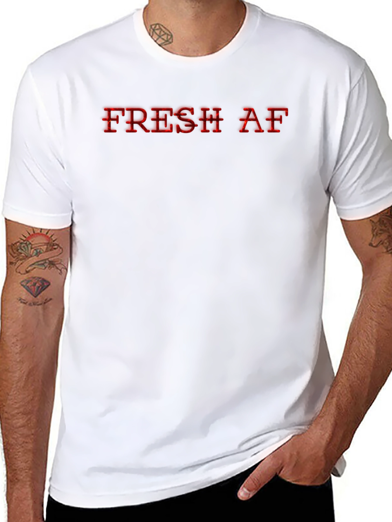Fresh AF Black T-Shirt