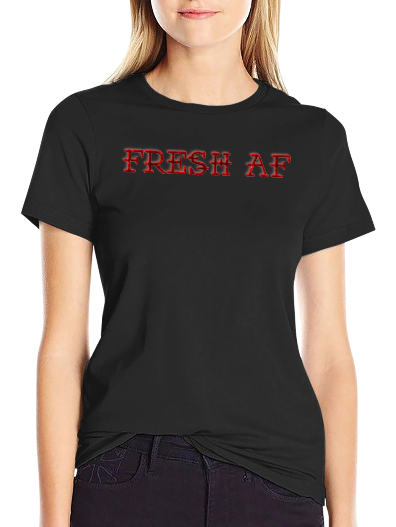 Fresh AF Black T-Shirt