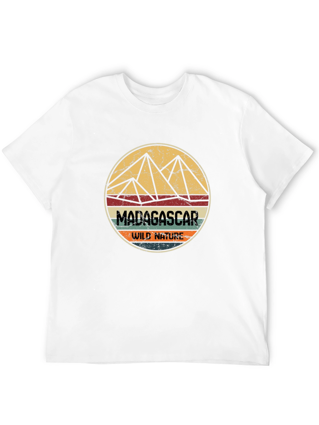 Madagascar Wild Nature Retro T-Shirt