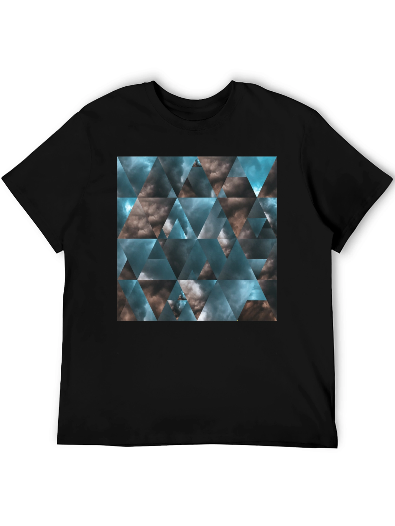 Geometric Cloudscape T-Shirt
