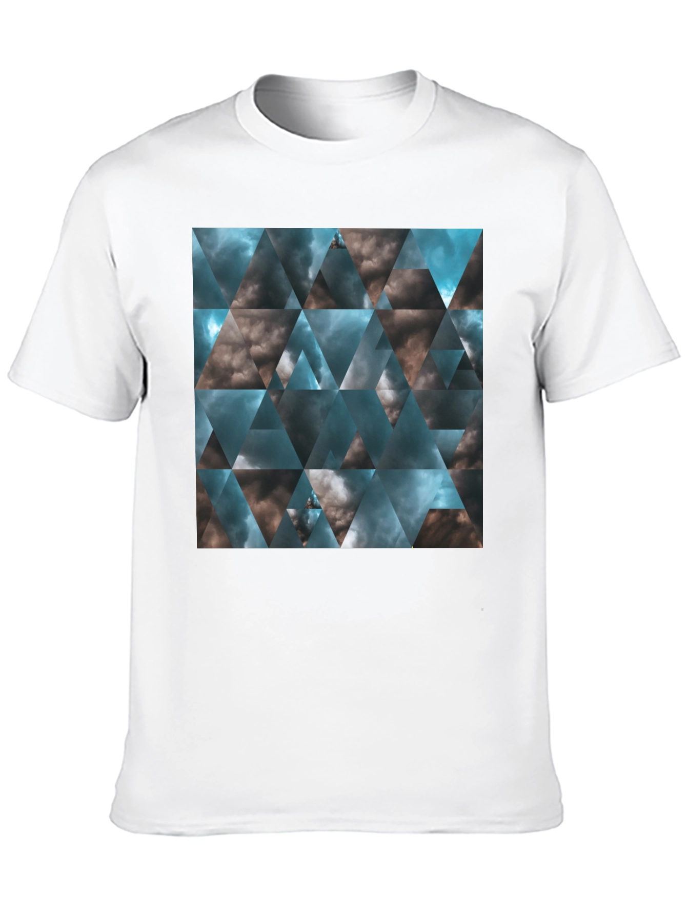 Geometric Cloudscape T-Shirt