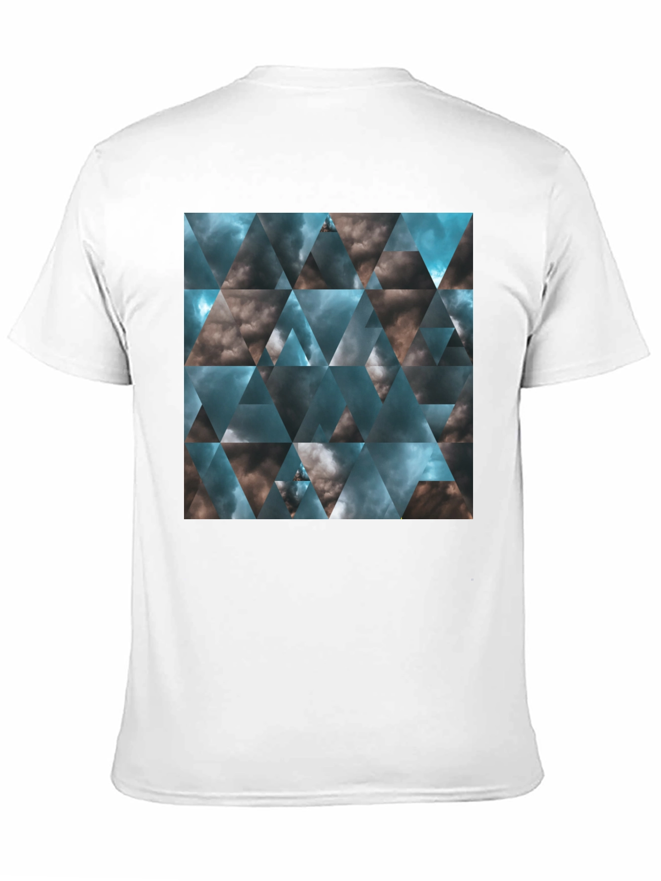 Geometric Cloudscape T-Shirt