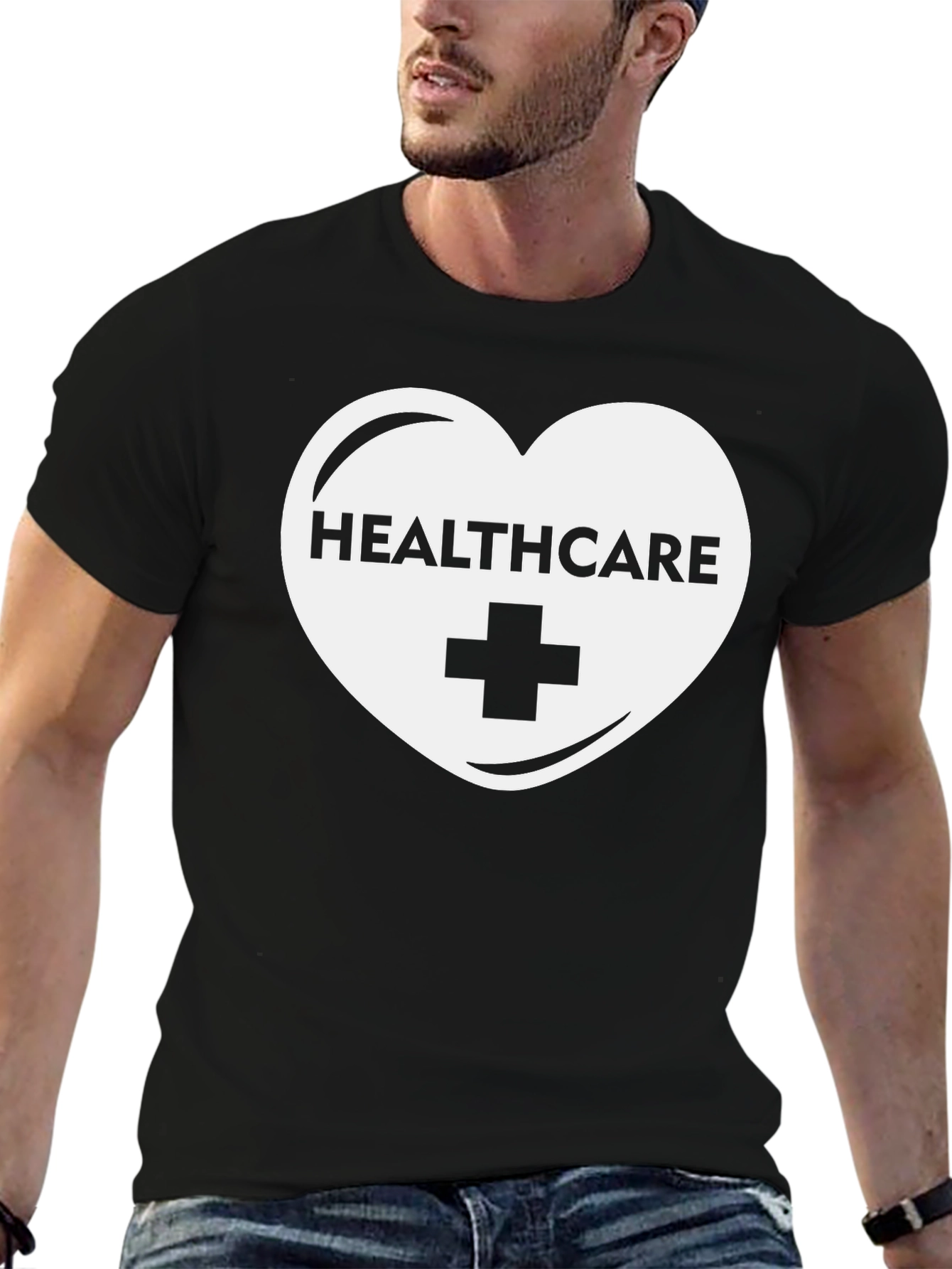 Healthcare Heart Graphic Tee