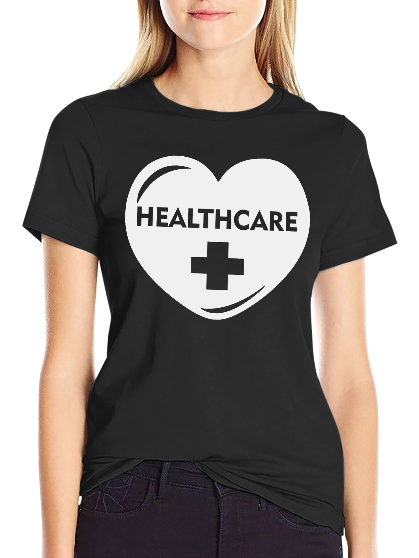 Healthcare Heart Graphic Tee