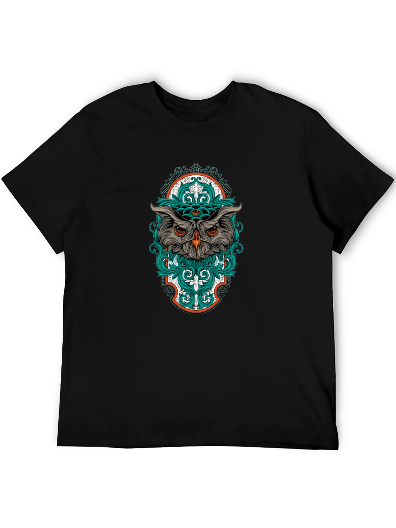 Mystic Owl Graphic Tee - Unique Design