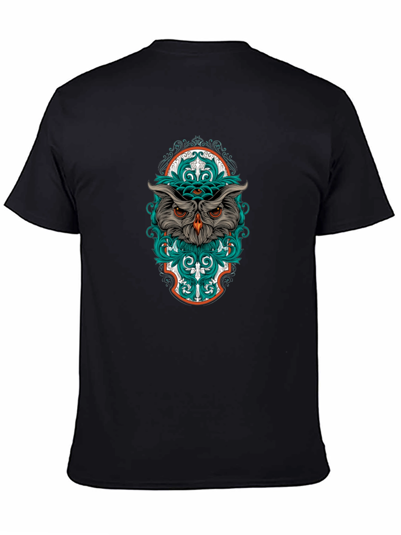 Mystic Owl Graphic Tee - Unique Design