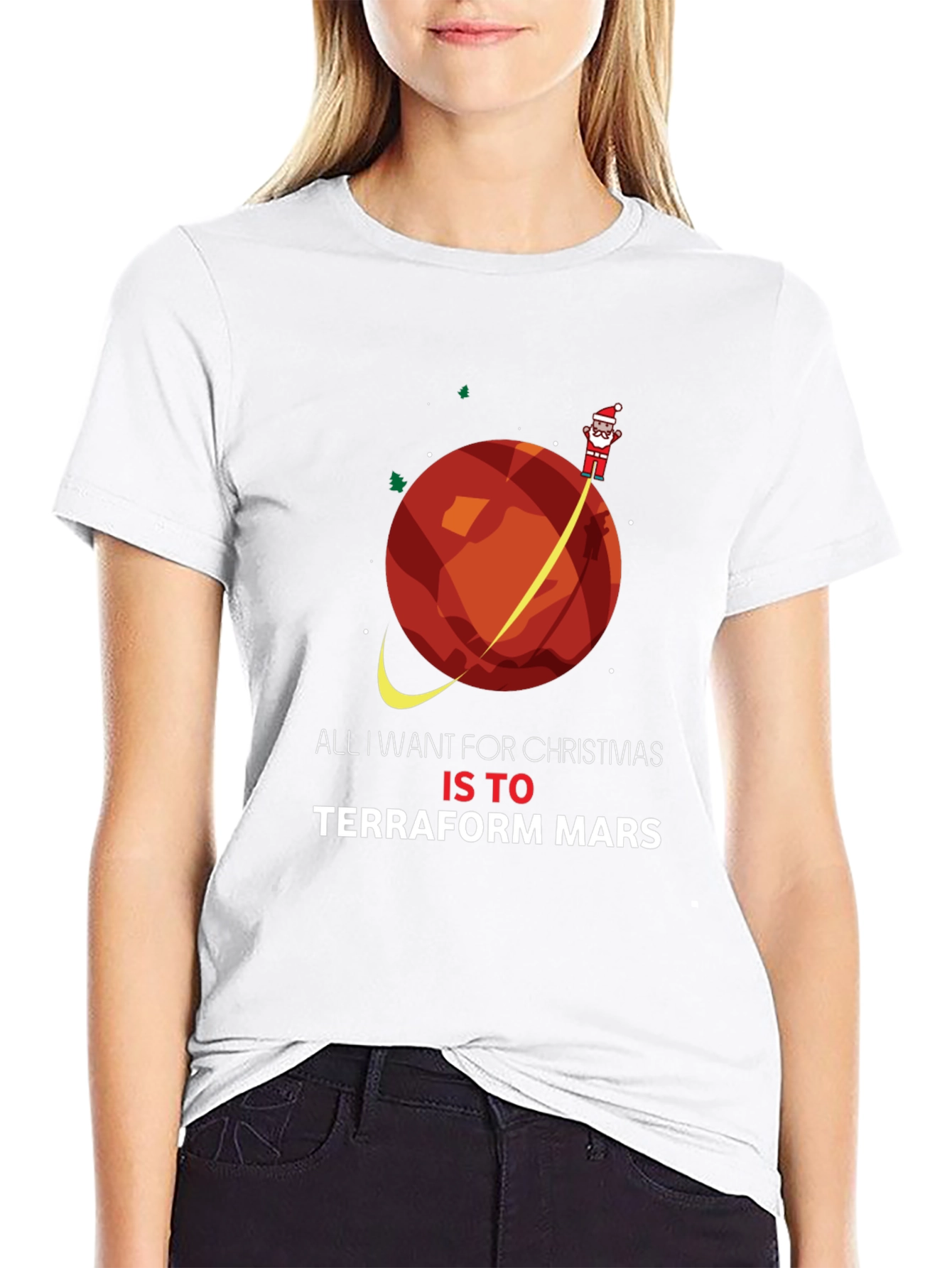 Terraform Mars Christmas T-Shirt