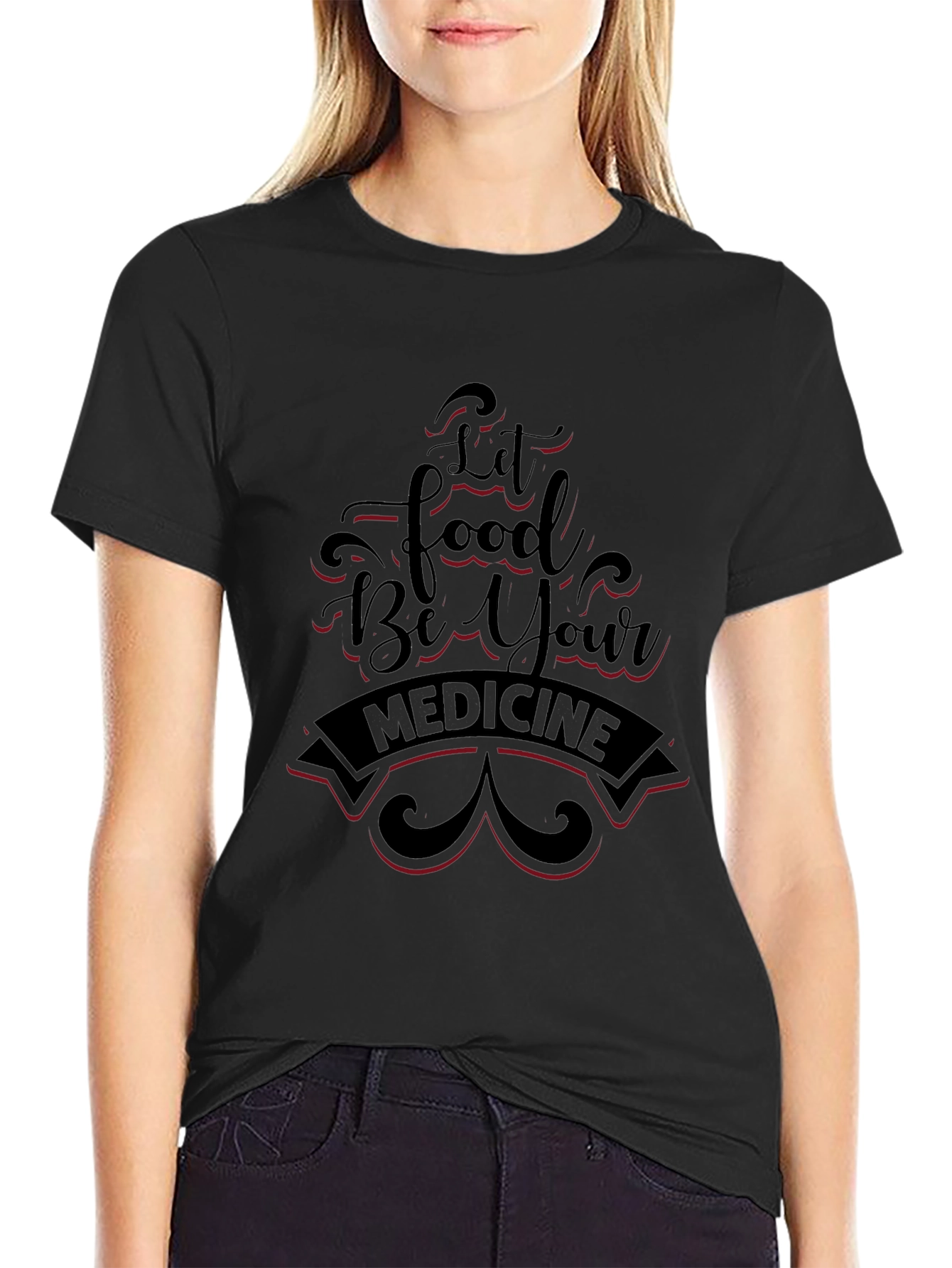 Let Food Be Your Medicine Graphic Tee