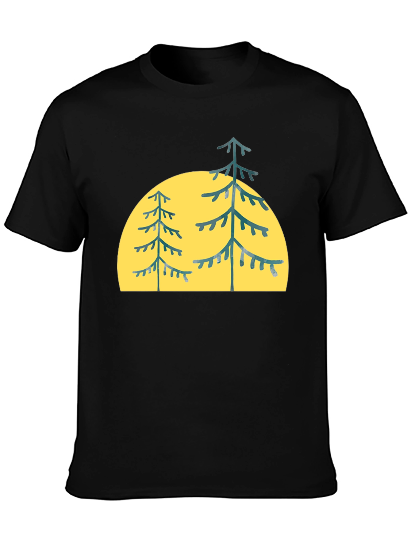 Pine Tree Graphic Tee - Nature Inspired Style