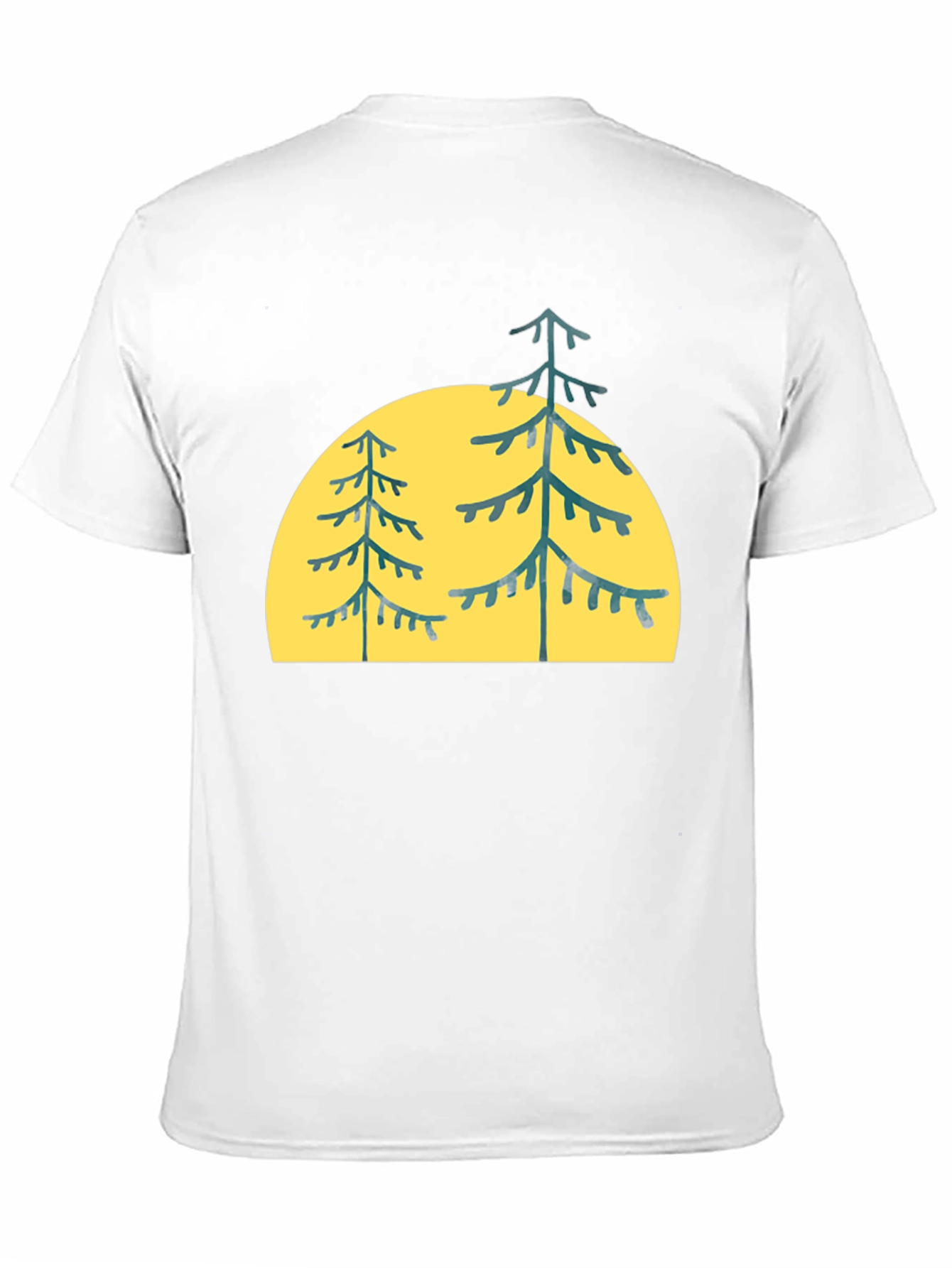 Pine Tree Graphic Tee - Nature Inspired Style