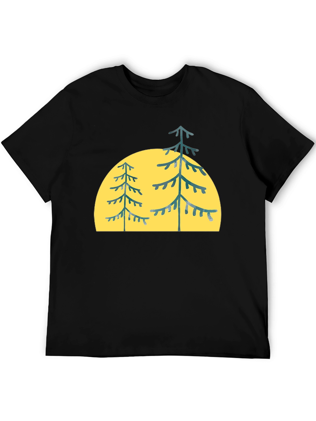 Pine Tree Graphic Tee - Nature Inspired Style