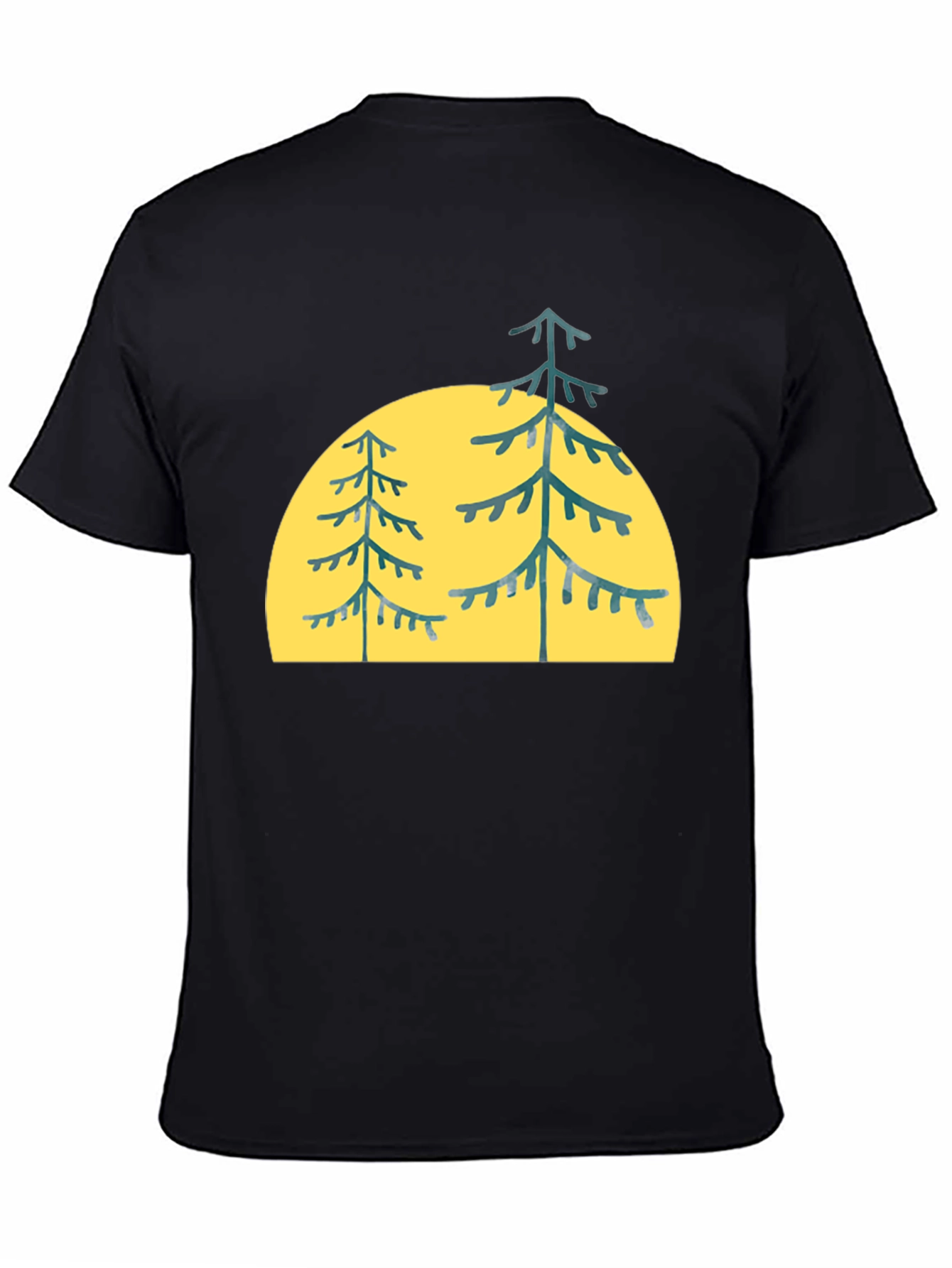 Pine Tree Graphic Tee - Nature Inspired Style