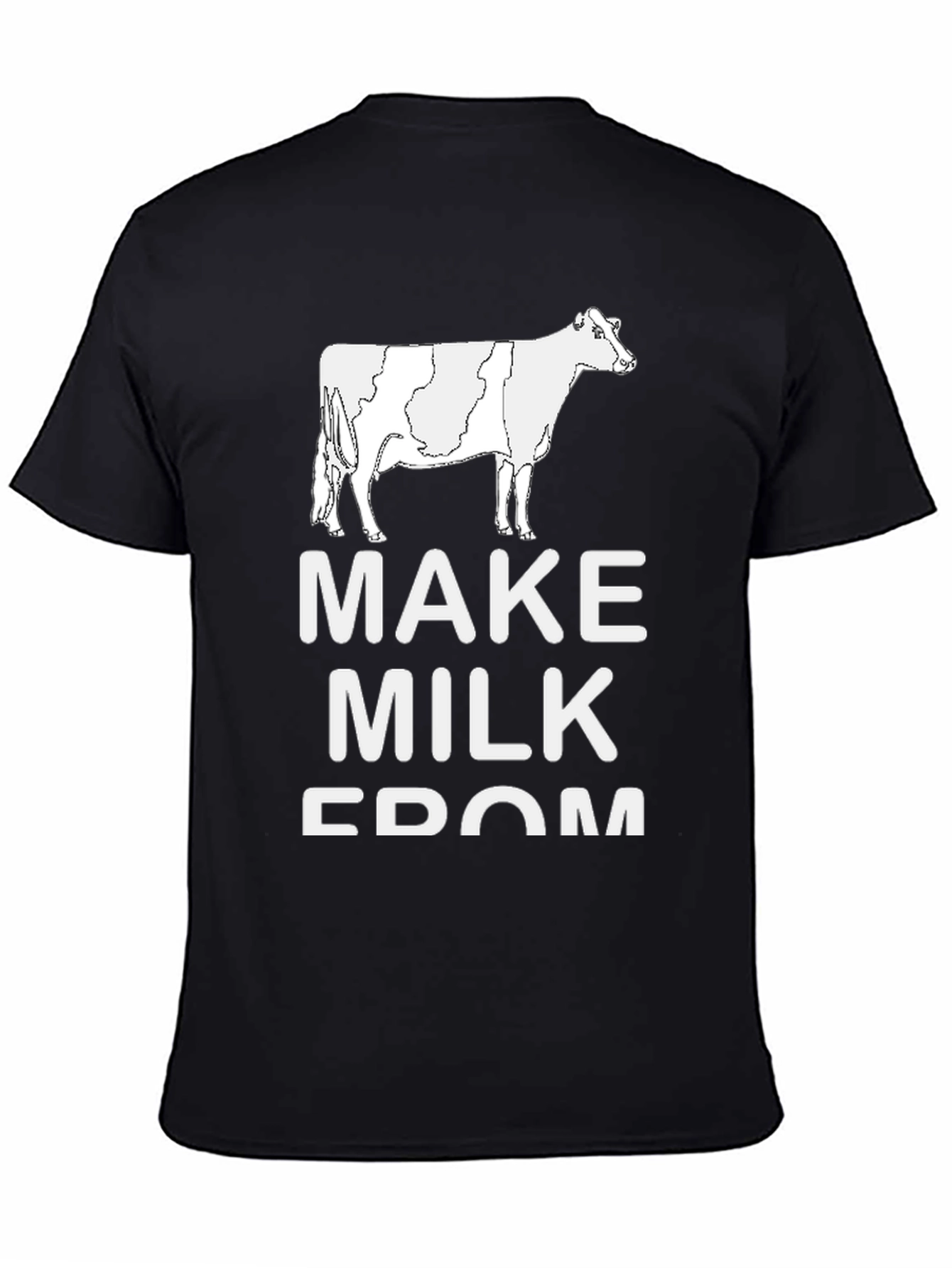 Funny Make Milk From Freedom Cow T-Shirt