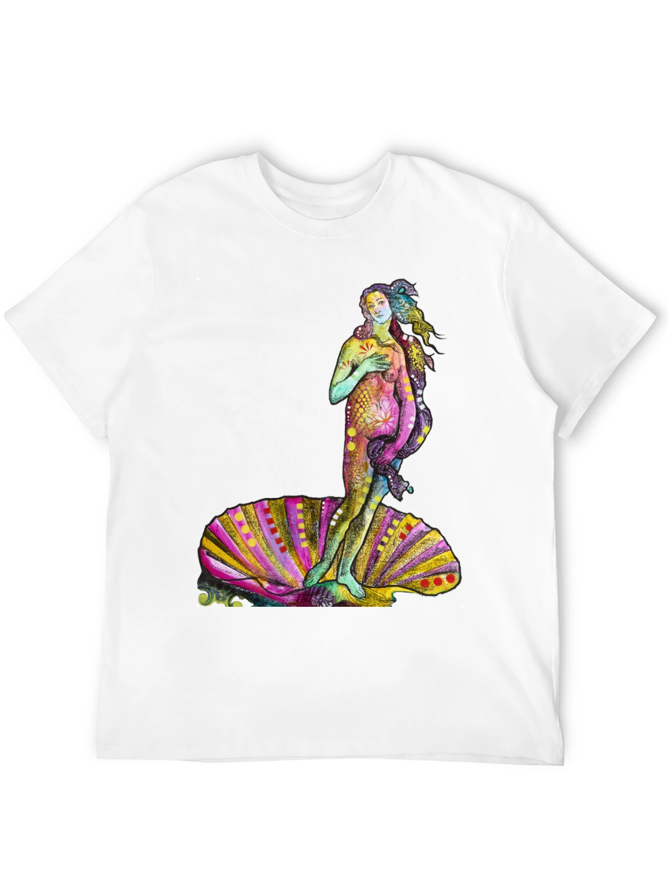 Birth of Venus Graphic Tee - Unique Art Shirt