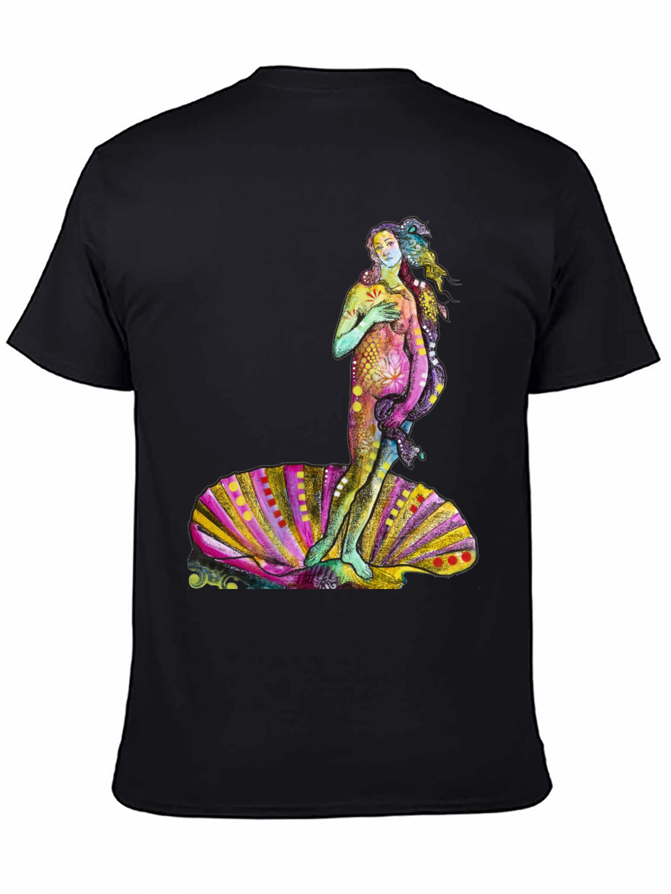 Birth of Venus Graphic Tee - Unique Art Shirt