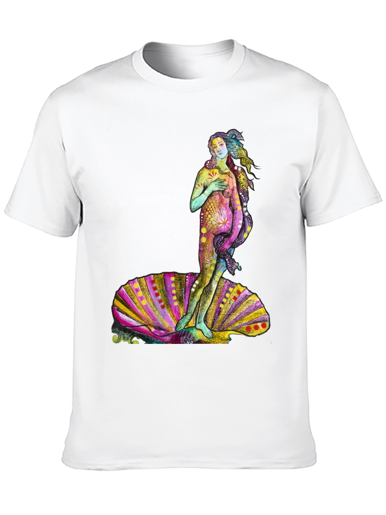 Birth of Venus Graphic Tee - Unique Art Shirt