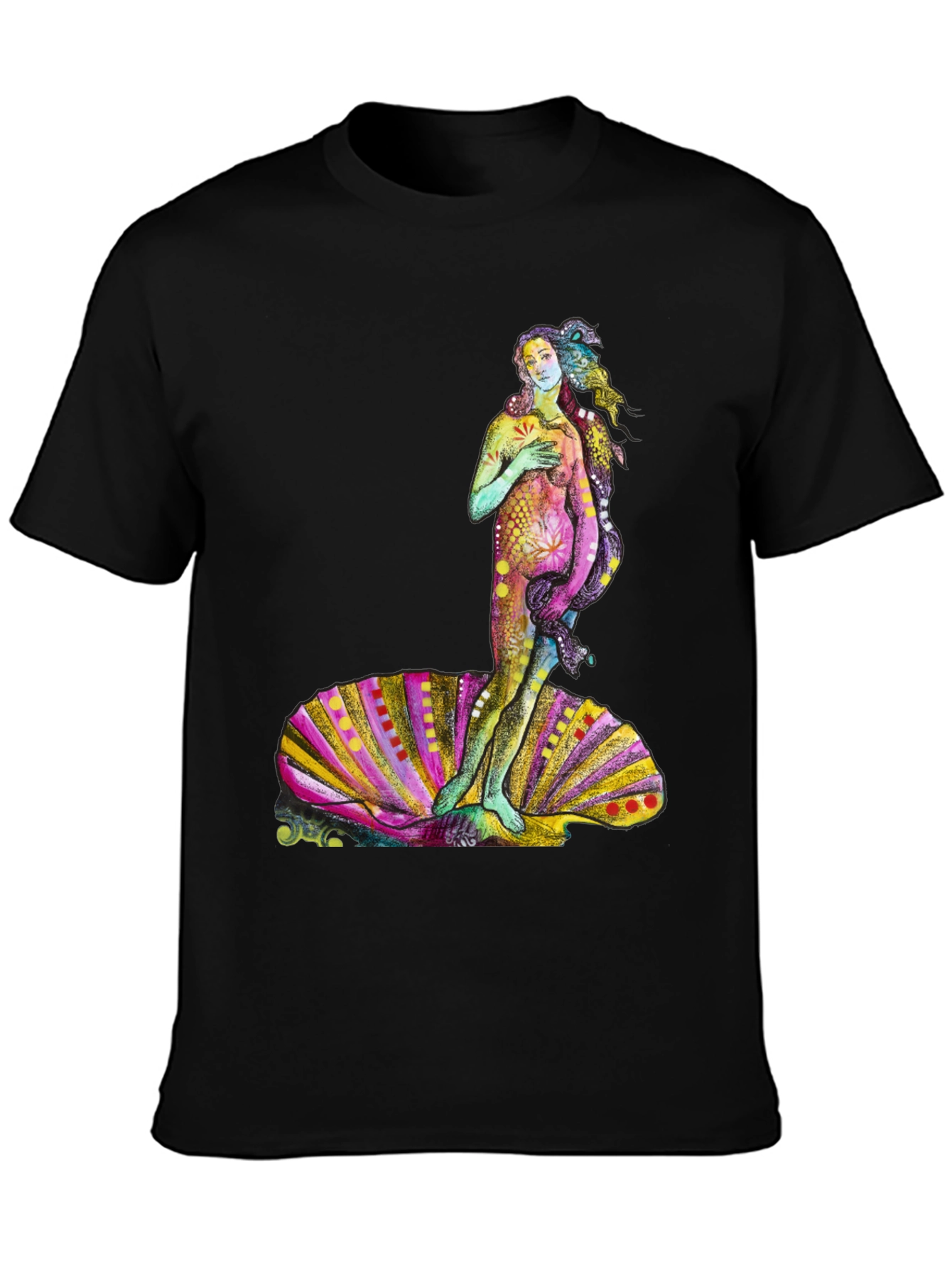 Birth of Venus Graphic Tee - Unique Art Shirt