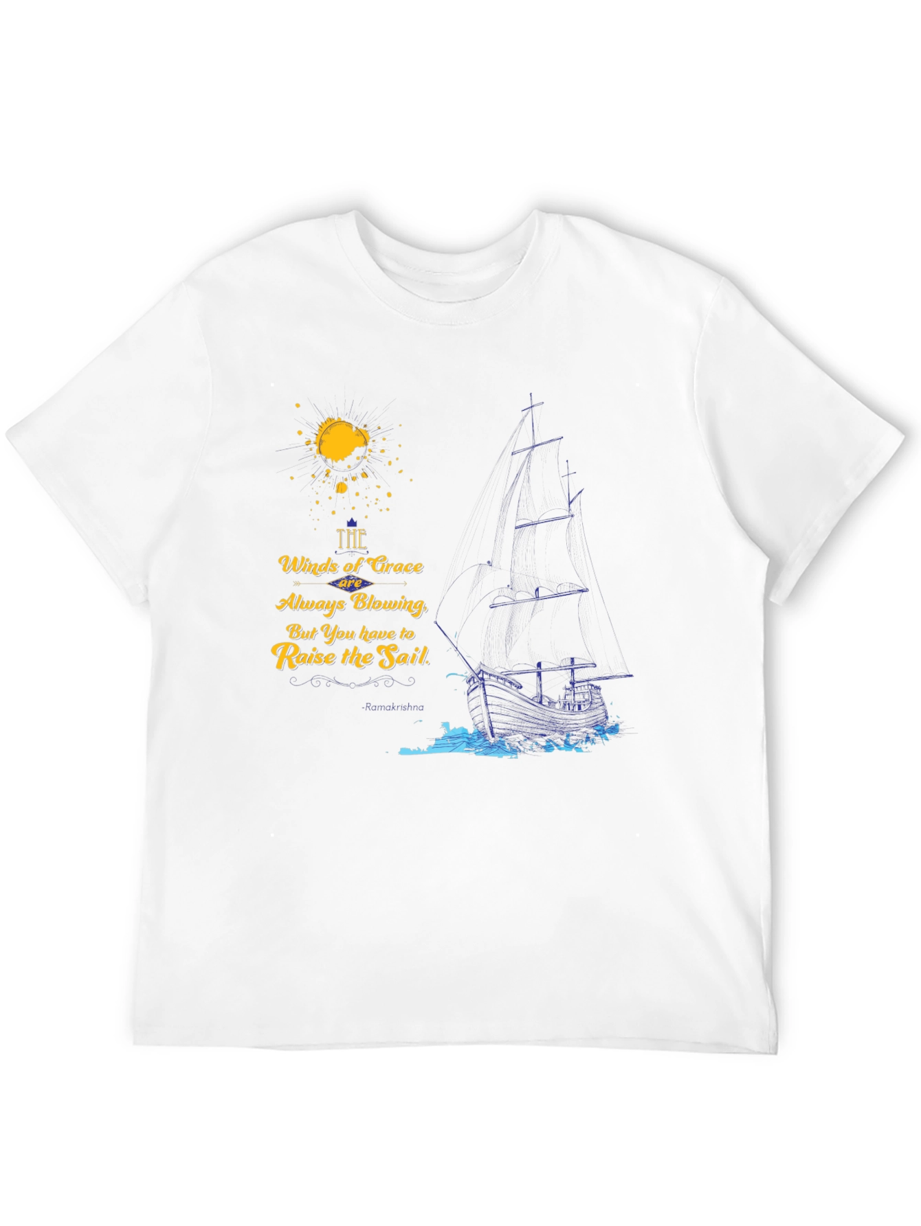 Inspirational Winds of Grace Graphic Tee
