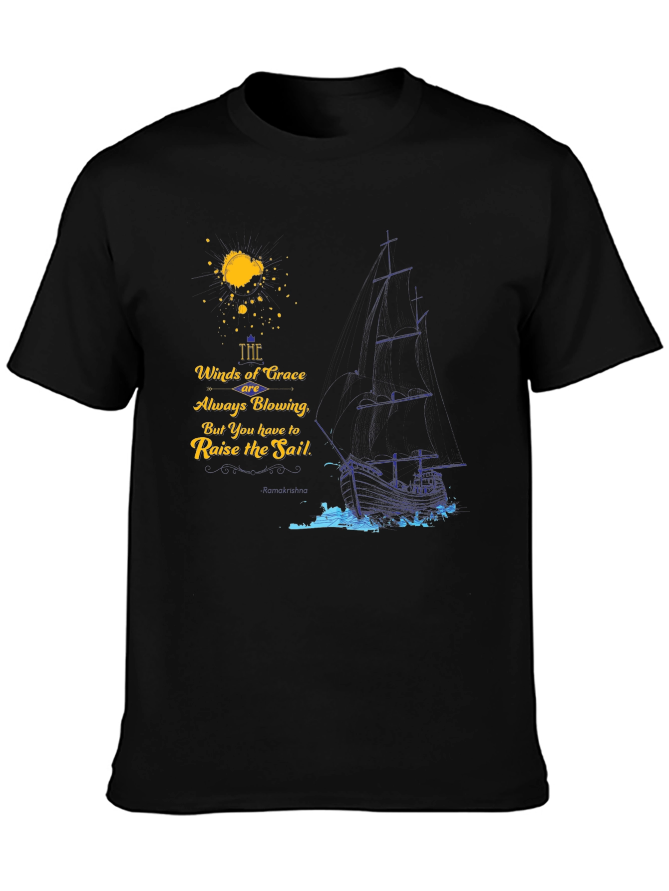Inspirational Winds of Grace Graphic Tee