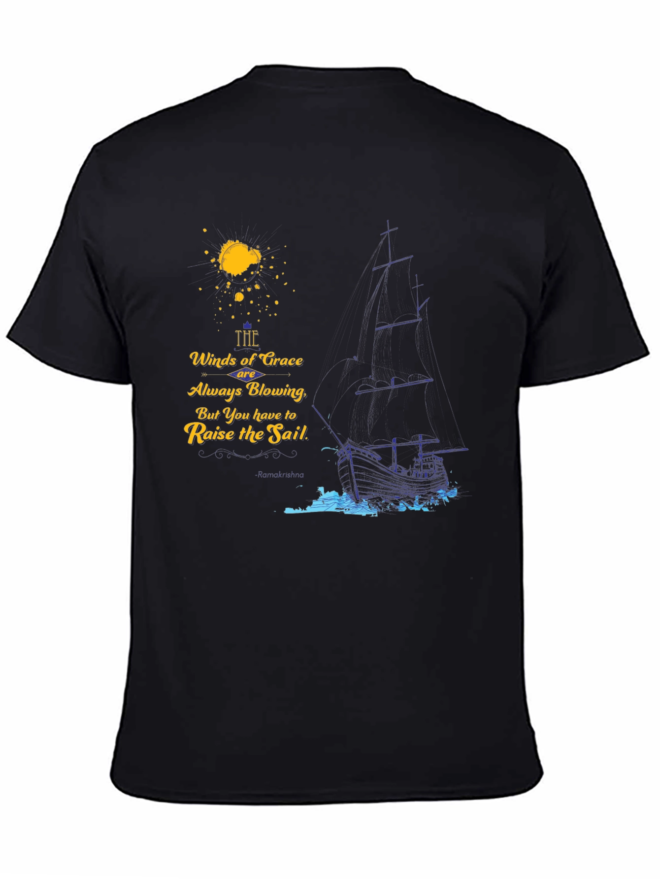 Inspirational Winds of Grace Graphic Tee