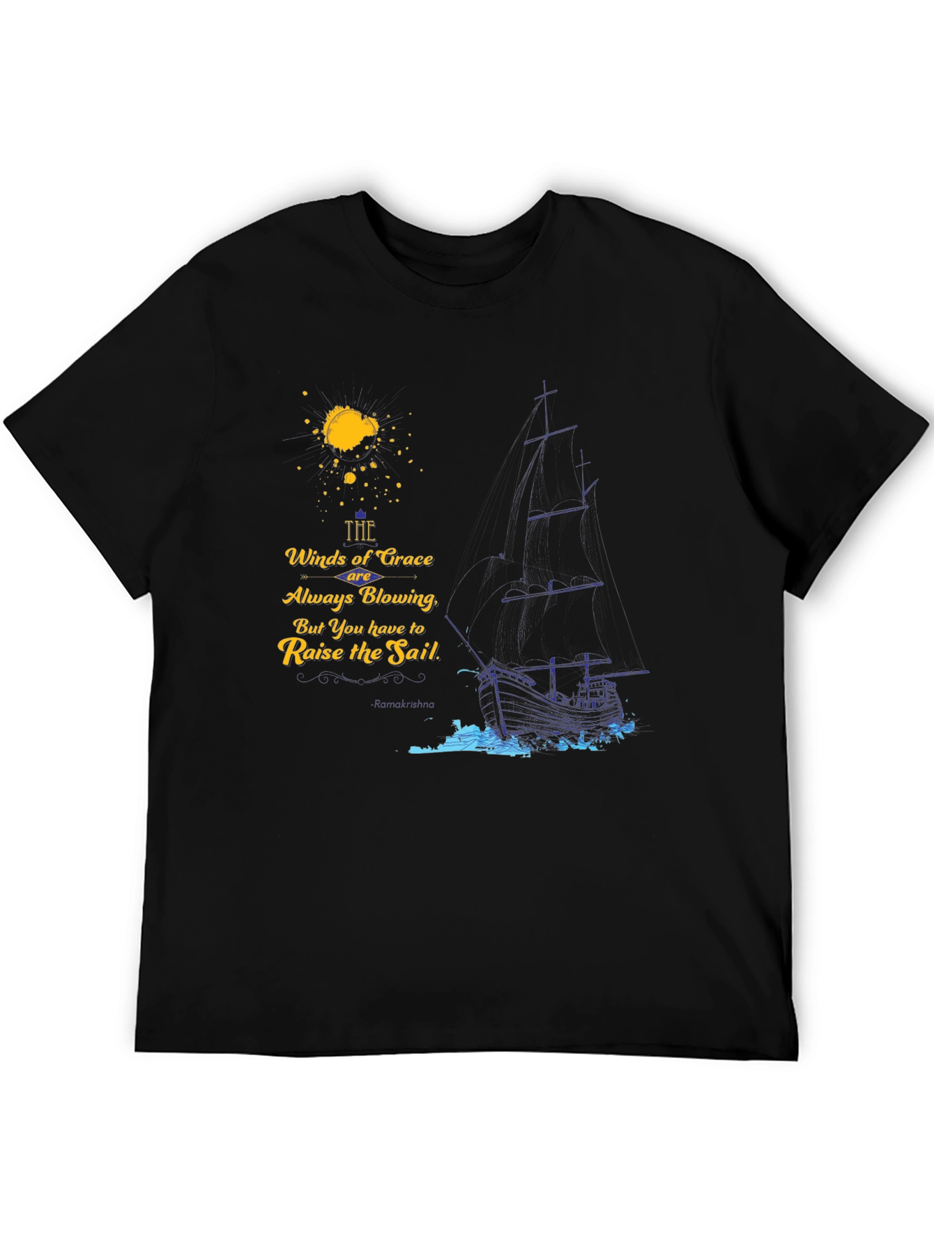 Inspirational Winds of Grace Graphic Tee