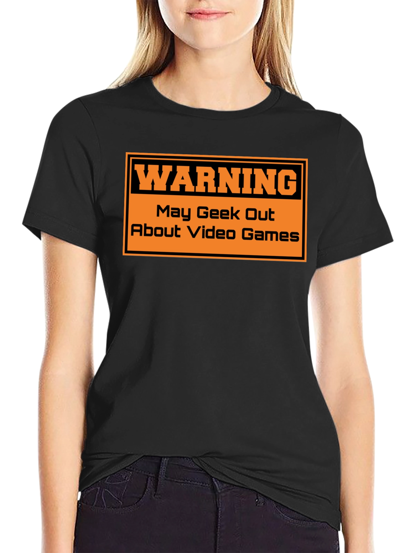 Warning May Geek Out Video Games T-Shirt