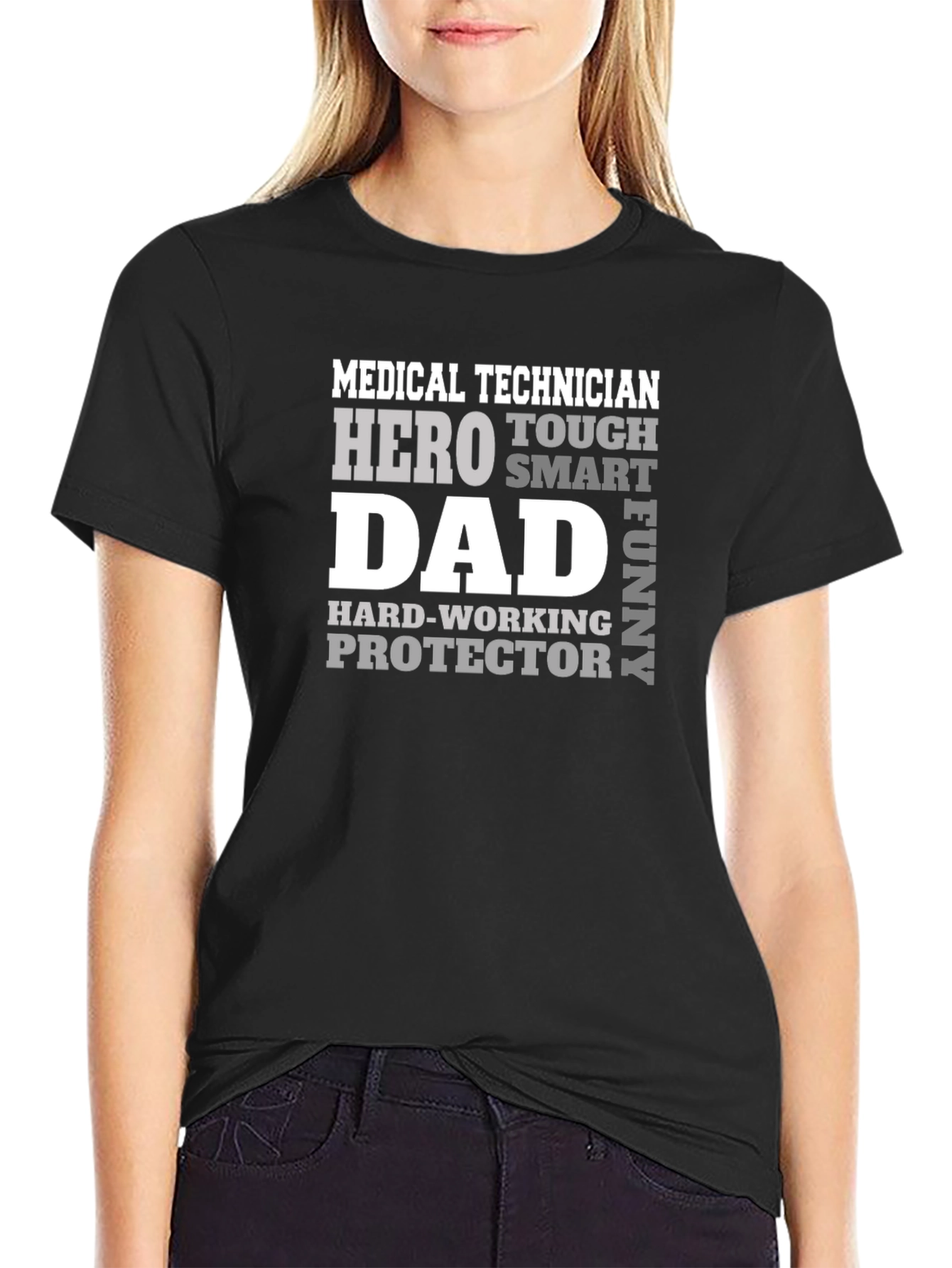 Medical Technician Dad T-Shirt - Hero Protector Tee