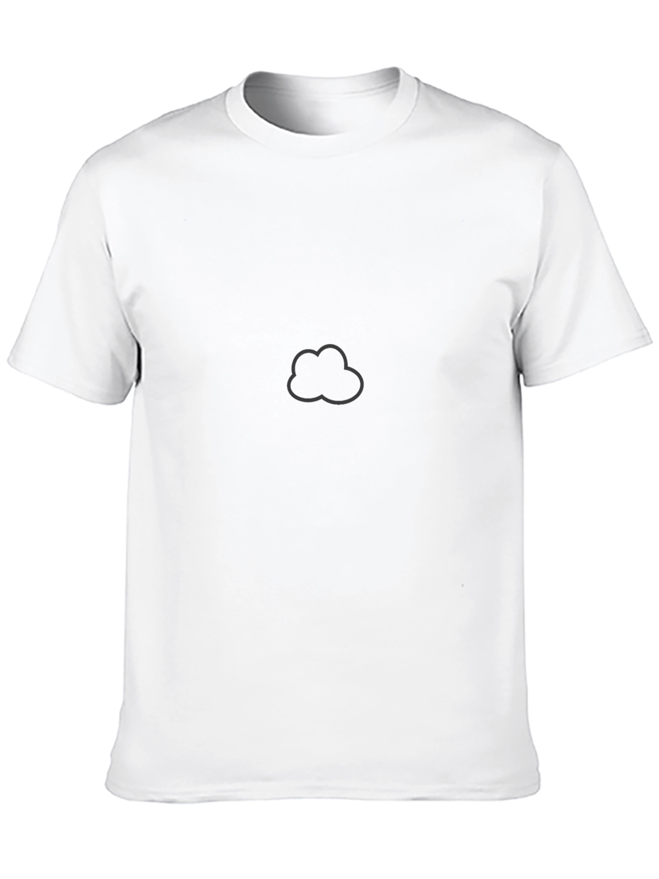 Mens Black Crew Neck Short Sleeve T-Shirt