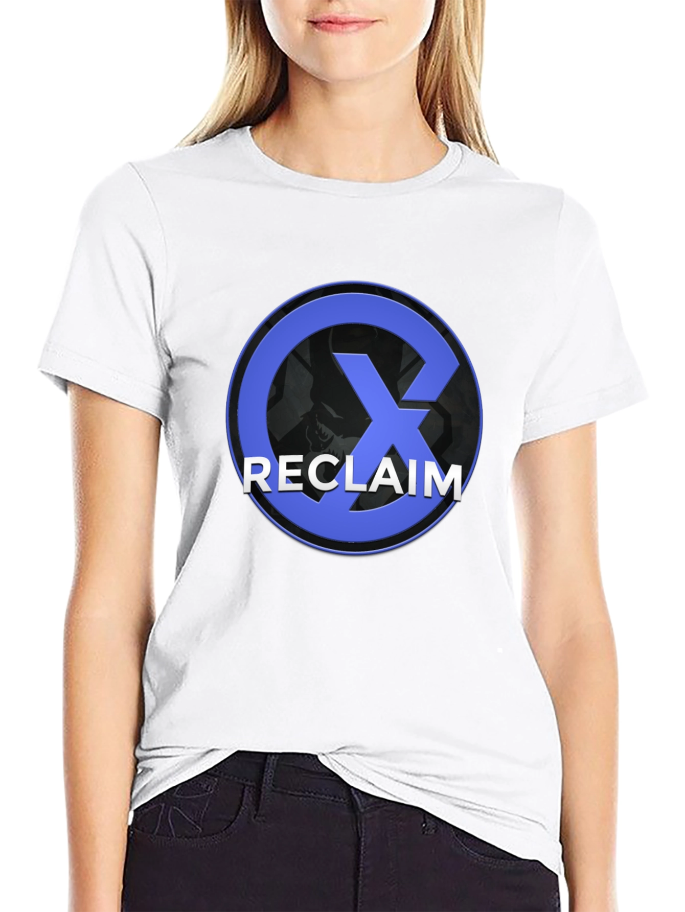 Reclaim Graphic T-Shirt - Black Cotton Blend