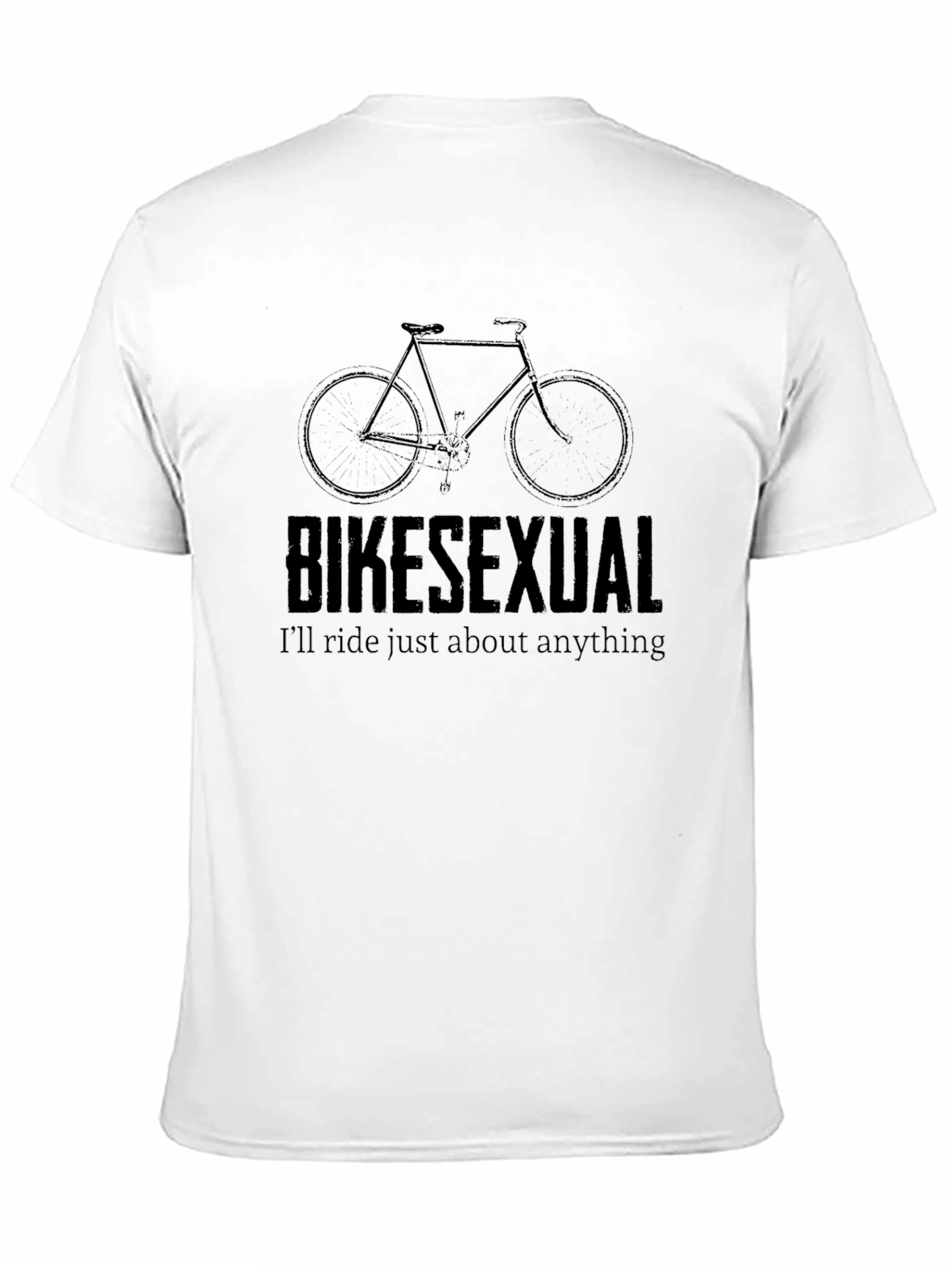Bikesexual Graphic Tee - Ill Ride Anything