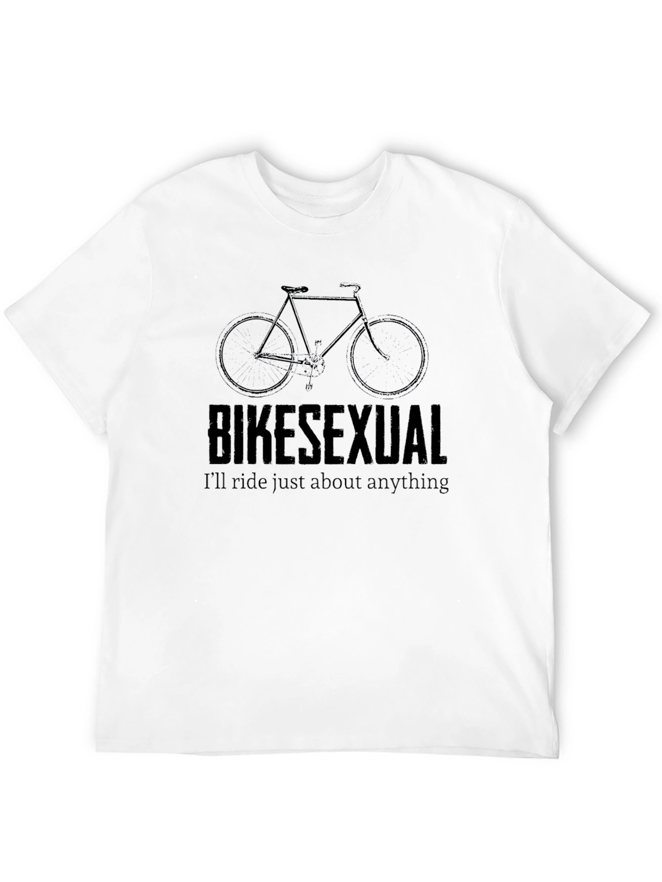 Bikesexual Graphic Tee - Ill Ride Anything
